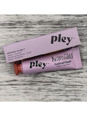 Pley Love Child Festival Flush Cheek + Lip Color MOJAVE ROSE - .33oz/10ml BNIB